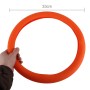 Crocodile Texture Universal Rubber Car Steering Wheel Cover Sets Four Seasons General (Orange)