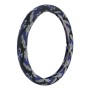 Universal Car Camouflage Silicon Steering Wheel Cover, Diameter: 38cm(Blue)