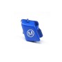 Wheel M Fashion Button Switch Trim Cover for BMW 3 series E90 E92 E93 M3 2007-2013(Blue)