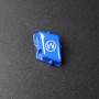 Крышка для переключателя кнопки модной кнопки Wheel M для BMW 3 Series E90 E92 E93 M3 2007-2013 (синий цвет)