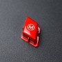 Wheel M Fashion Button Switch Trim Cover for BMW 3 series E90 E92 E93 M3 2007-2013(Red)