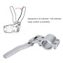 Car Signal Pole Steering Wheel Quick Dial Metal Rotating Rod Steering Signal Rod Extension (Silver)