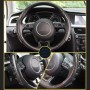 Car Steering Wheel Booster Wheel Spinner Knob Cover (Carbon Fiber Black)