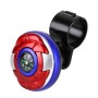 Car Universal Steering Wheel Spinner Knob Auxiliary Booster Aid Control Handle with Compass (Red)