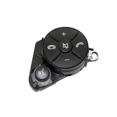 Car Multi-functional Steering Wheel Right Switch Button for Mercedes-Benz W204 / W212 / X204 2008-2015, Left and Right Drive Universal (Black)