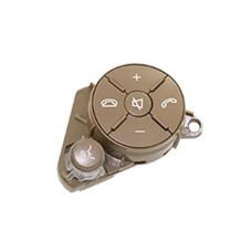 Car Multi-functional Steering Wheel Right Switch Button for Mercedes-Benz W204 / W212 / X204 2008-2015, Left and Right Drive Universal (Beige)
