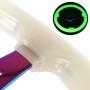 Car Universal Colorful Metal Crystal Anti-skid Steering Wheel Cover, Adaptation Steering Wheel Diameter: 38cm (White)