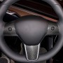 3 ПК. Автомобильное рулевое колесо Углеродного волокна Декоративное ламинирование для Tesla Model 3