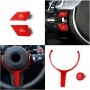 4 in 1 Car Steering Wheel M1 M2 Button Engine Start Stop OFF Buttons for BMW F20 M-sport 2015-2018(Red)