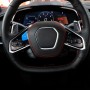 Автомобильные рулевые кнопки для Chevrolet Corvette C8 2020-2021 (синий цвет)