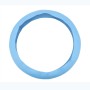 Силиконовая резиновая рулевая крышка рулевого колеса, наружный диаметр: 36 см (синий)