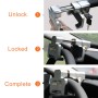 BK-T388 Universal Vehicle Car Locking Security T-lock Anti-Theft Steering Wheel Alarm Lock with 2 Keys