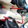 Car Auto Tempered Steel Anti-theft Steering Wheel Lock with Keys for Trucks Van SUV