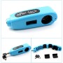 Motorcycle Electric Car Aluminum AlloyThrottle Anti-theft Brake Lock(Blue)