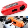 Motorcycle Electric Car Aluminum AlloyThrottle Anti-theft Brake Lock(Red)