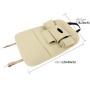 Auto Car Seat Back Organizer Car Seat Hanging Bag Storage for Drinks Umbrellas and Napkin Bags (Khaki)