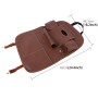 Auto Car Seat Back Organizer Car Seat Hanging Bag Storage for Drinks Umbrellas and Napkin Bags (Brown)