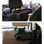 3R-2132 Car Seat Storage Tray Multi-function Auto Rear Seat Organizer Holder Drink Food Cup Tray