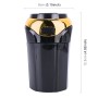 2 in 1 Universal Car Detachable Electronic Cigarette Lighter + Trash Rubbish Bin Ashtray (Gold)