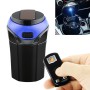 2 in 1 Universal Car Detachable Electronic Cigarette Lighter + Trash Rubbish Bin Ashtray (Blue)