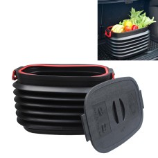 37L Car Complapbable Plastice Organizer Bin с крышкой для кемпинга и на открытом воздухе