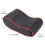 Universal Car PU Leather and Memory Foam Wrapped  Armrest Box Breathable Car Armrest Box Mat with Phone Holder Storage Bag(Black)