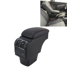 Car ABS Leather Wrapped  Armrest Box with Fast Charge USB Holes and Cables for Kia K2