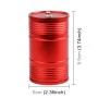 Universal Portable Car Metal Trash Rubbish Bin Ashtray(Red)