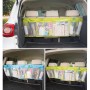 Автомобиль Auto Universal Oxford Cloth Multi -Multi -Multi -Multi -Multi -Multi -Seat Hare Organizer Saging Bag (Blue)