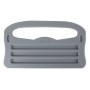 Vehicle Portable Desk Steering Wheel Multi-use Tray Stand Car Food Eating Table iPad Holder(Grey)