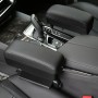Universal Car PU Leather Wrapped Armrest Box Cushion Car Armrest Box Mat with Storage Box (Black)