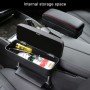 Universal Car PU Leather Wrapped Armrest Box Cushion Car Armrest Box Mat with Storage Box (Beige)