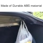 2 PCS Car Trunk Grocery Bag Hook for Tesla Model 3(Black)