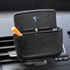 AT130BK CAR Многофункциональная ящик для хранения организатора со светодиодным светом (черный)