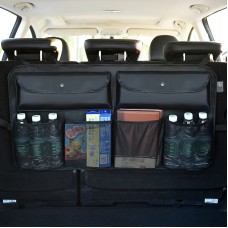 Universal Car Trunk Sundries Storage Bag Car Rear Seat Net Pocket Bag (Black)