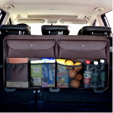 Универсальный автомобильный багажник Sundries Mack Car Vack Seat Seat Cocket Back (Coffee)