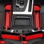 2 PCS Car Multi-functional Principal And Deputy Driver Seat Console Leather Box (Red)