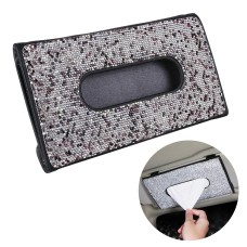 Universal Car Diamond Tissue Box (Purple)