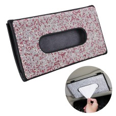 Universal Car Diamond Tissue Box (Red)