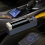 USB-C / TYPE-C + 8PIN Интерфейс CAR Многофункциональный держатель чашки сиденья зазоры зазора зазора бокового хранения