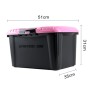 3R-2001 Car / Household Storage Box Sealed Box, Capacity: 40L (Pink)