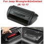 Автомобильная приборная панель для хранения бокса ABS Center Console Console Console Console для Jeep Wrangler & Unlimited JK 2012-2017