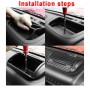 Автомобильная приборная панель для хранения бокса ABS Center Console Console Console Console для Jeep Wrangler & Unlimited JK 2012-2017