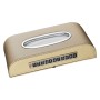 Universal Car Tissue Box with Temporary Parking Phone Number Card(Beige)