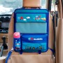 Car Auto Back Seat Folding Table Drink Food Cup Tray Multi-purpose Dining Table Chair Back Pocket Cartoon Folding Multi-functional Food Tray Car Storage Table, Random Color Delivery