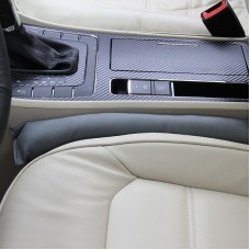2 PCS Leather Car Seat Gap Filler, Size: 45x7x4.5cm(Grey)