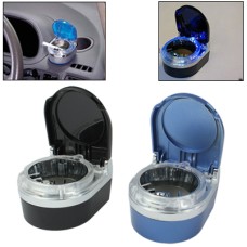 Portable LED Light Travel Car Vehicle Automobile Cigarette Ash Tray Ashtray (Random Color Delivery)