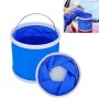 9L Multifunctional Foldable Bucket for Car Washing / Fishing / Storage, Random Color Delivery