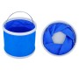 9L Multifunctional Foldable Bucket for Car Washing / Fishing / Storage, Random Color Delivery