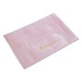 5 PCS Car Velvet Embroidered Tissue Box Storage Bag(Pink)